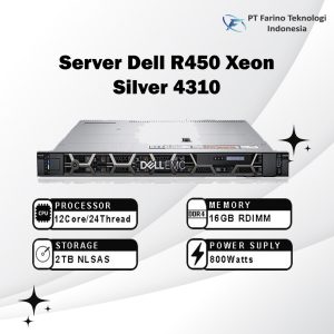 Server Dell R450 Xeon Silver 4310 16GB 2TB