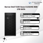 Server Dell T150 Xeon E 2324G 8GB 1TB SATA Farinotech