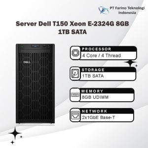 Server Dell T150 Xeon E-2324G 8GB 1TB SATA