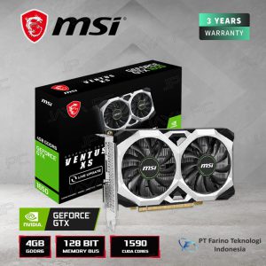 VGA MSI Geforce GTX 1650 Ventus XS OCV3 4GB - Farinotech
