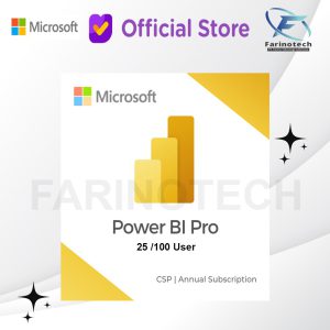 Microsoft Power BI Pro 1 Year Subscription License Key CSP