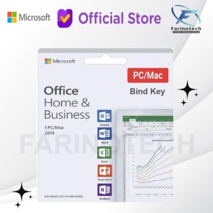 Microsoft Office 2019 Home Business PC/ Mac Bind Original